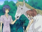 Ouji et son cheval