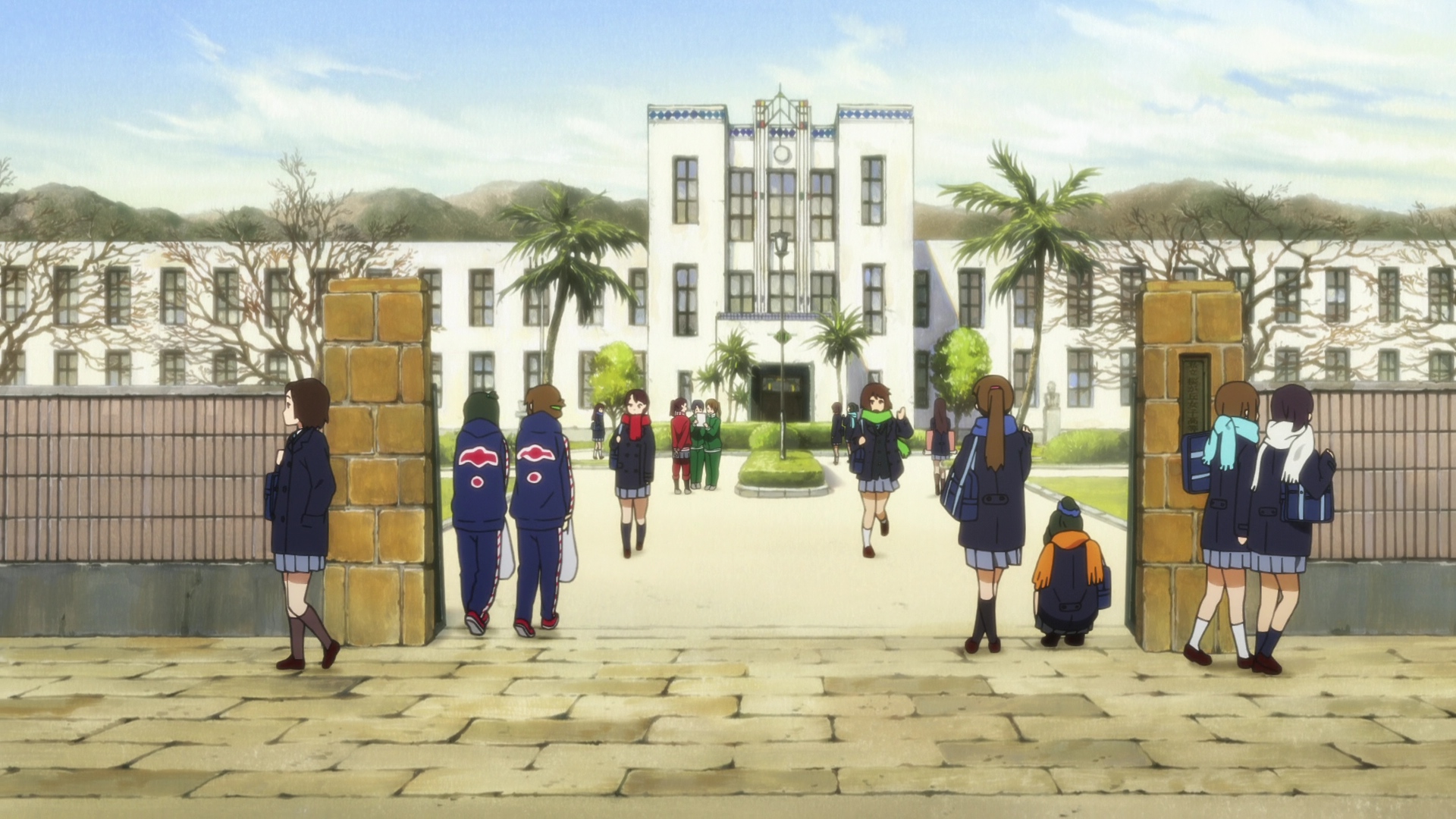 Школы из аниме в реальной жизни