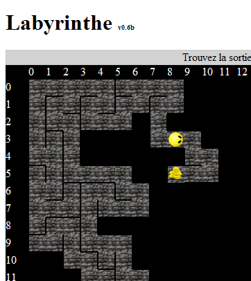 Labyrinthe - version 0.6